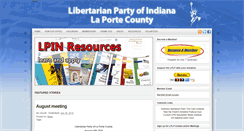 Desktop Screenshot of lplp.lpin.org