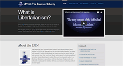 Desktop Screenshot of lp101.lpin.org
